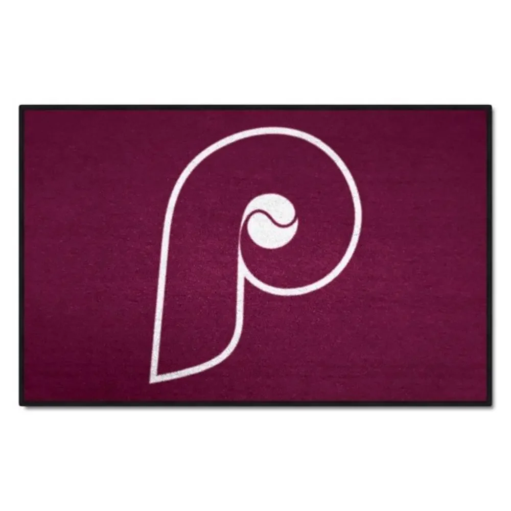 MLB Philadelphia Phillies Mat Retro Rugs 19